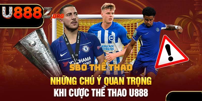 Bí kíp đặt cược thể thao trực tuyến tại sảnh SBO Sport U888