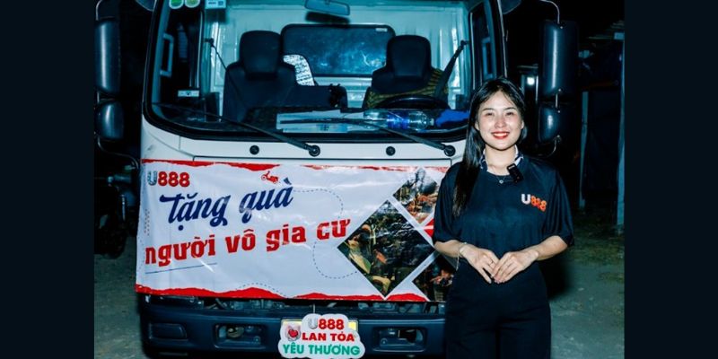 U888 tích cực hoạt động từ thiện